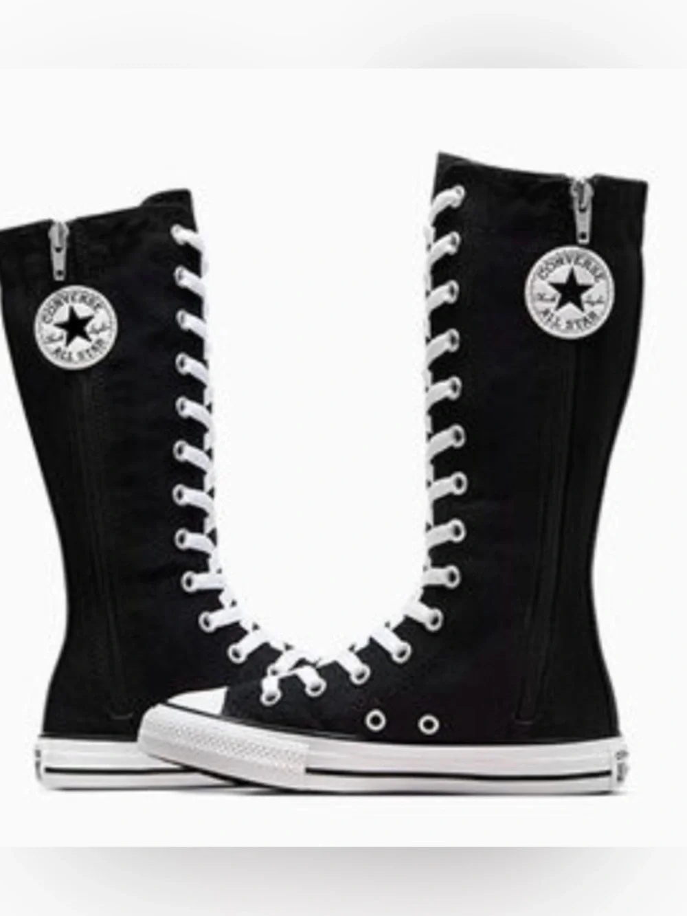 NEW Knee high Converse Chuck Taylor lace up boots kids size 1